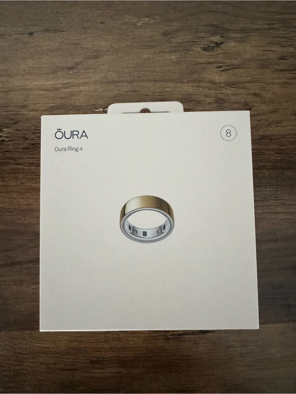 Brand New Oura Ring Gen 4 Gold - Size 8